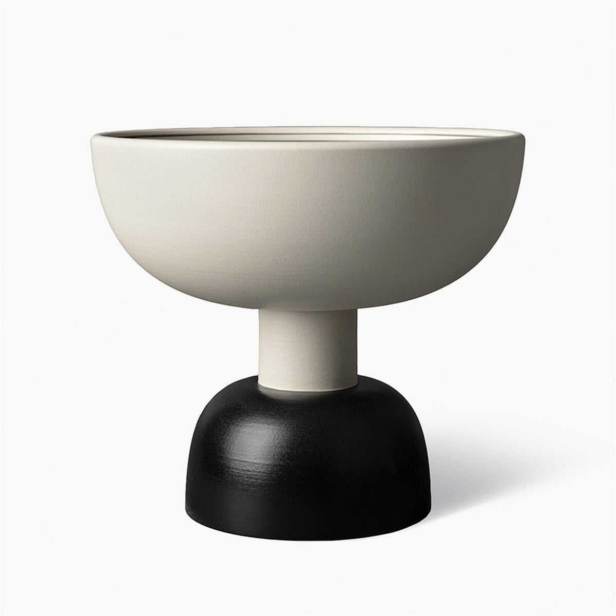 Bitossi Ettore Sottsass Alzata White Centrepiece