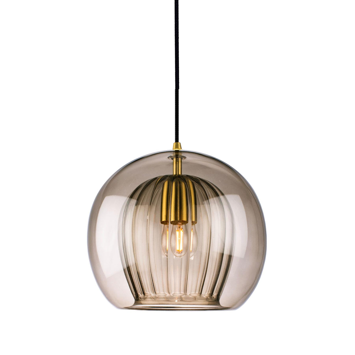 Marc Wood Pleated Crystal Pendant Light