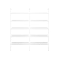 Outlet Kartell Adam Wood Double Book Case - Ash White