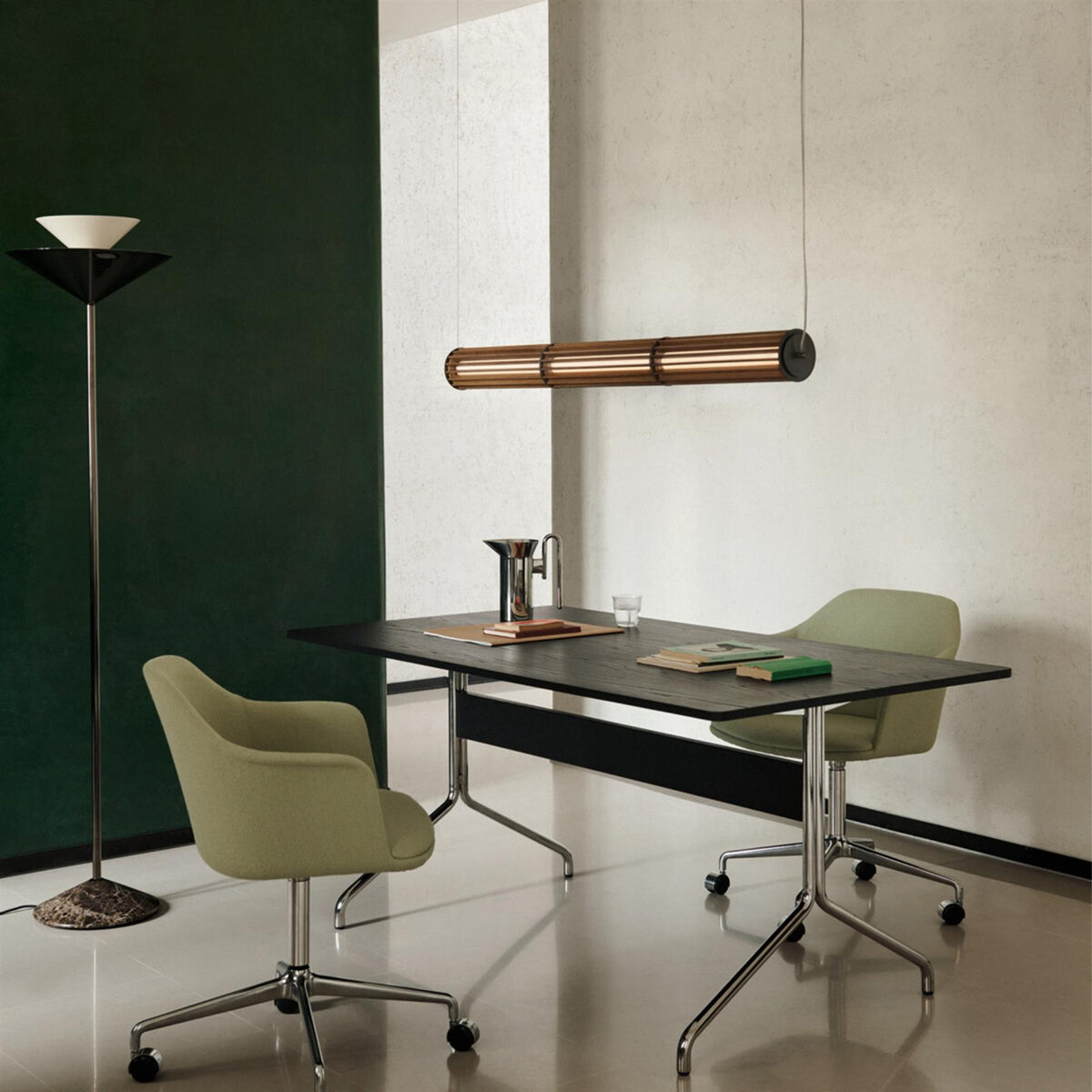 &Tradition Numbra TY1 Linear Pendant Light