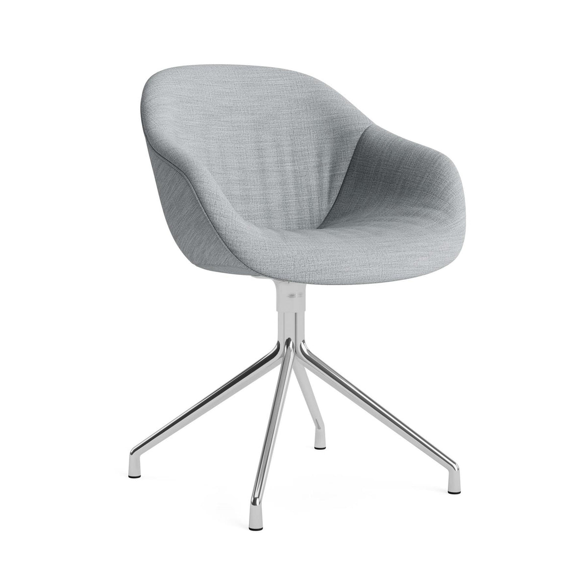 HAY AAC 221 Chair, Soft Upholstery 4 Star Swivel Base Standard Glider
