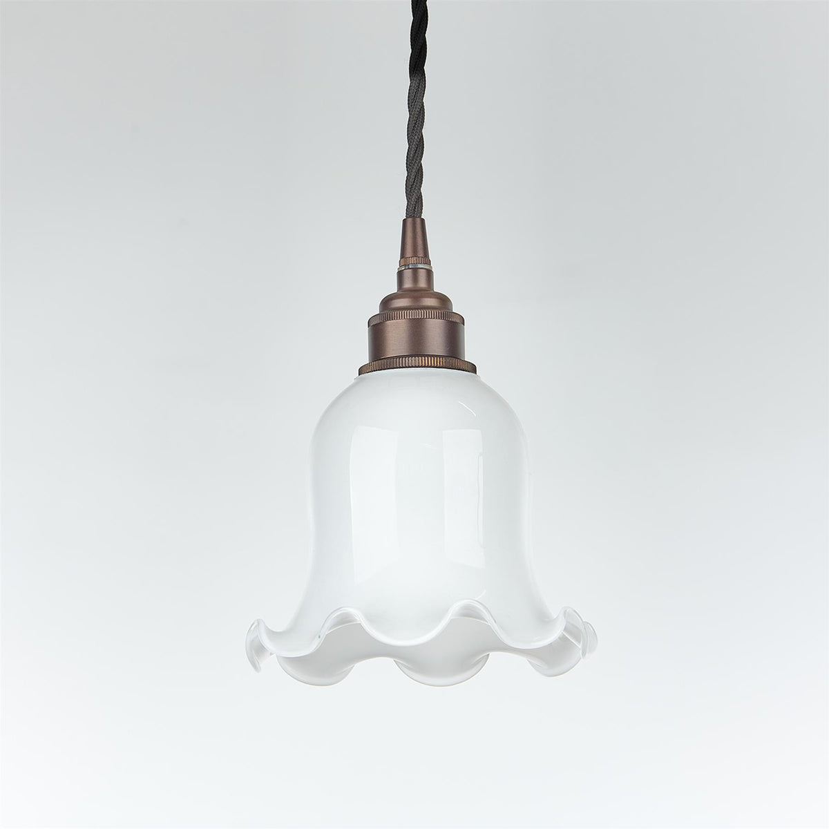 Old School Electric Tulip Pendant Light