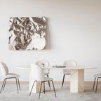 GUBI Epic Dining Table - Elliptical, Neutral White