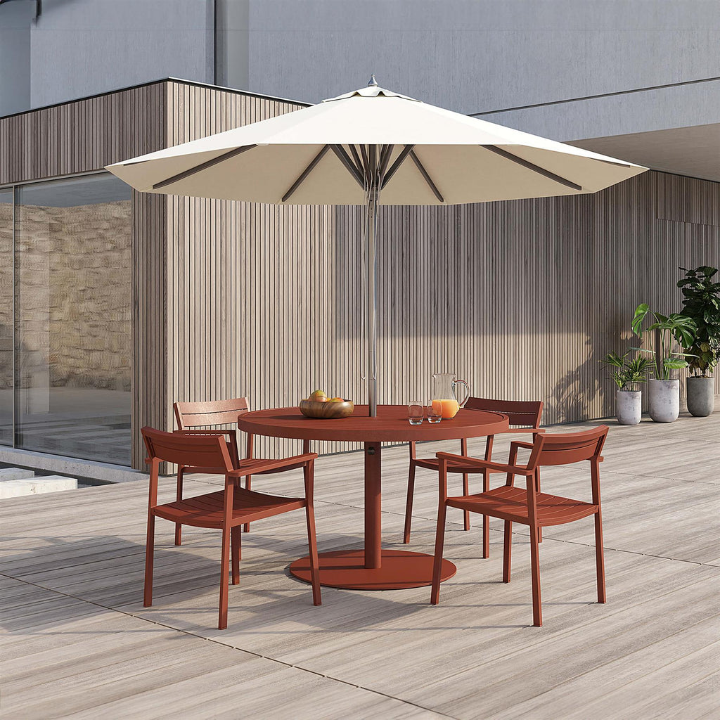 Case Furniture Eos Round Outdoor Dining Set - Curated by Holloways of Ludlow