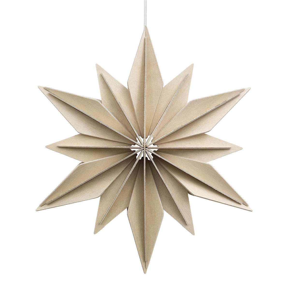 Lovi Wooden Decor Star Decoration