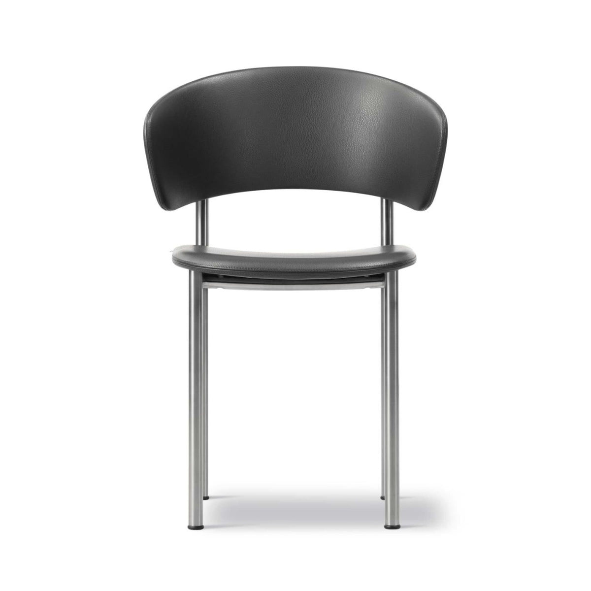 Fredericia Plan Armchair with Metal Legs, Fully Upholstered