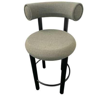 Ex-Display Tom Dixon Fat Stool - Hero fabric, Green **STORE COLLECTION ONLY**