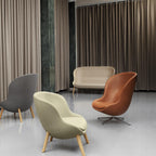 Normann Copenhagen Hyg Lounge Chair High Swivel