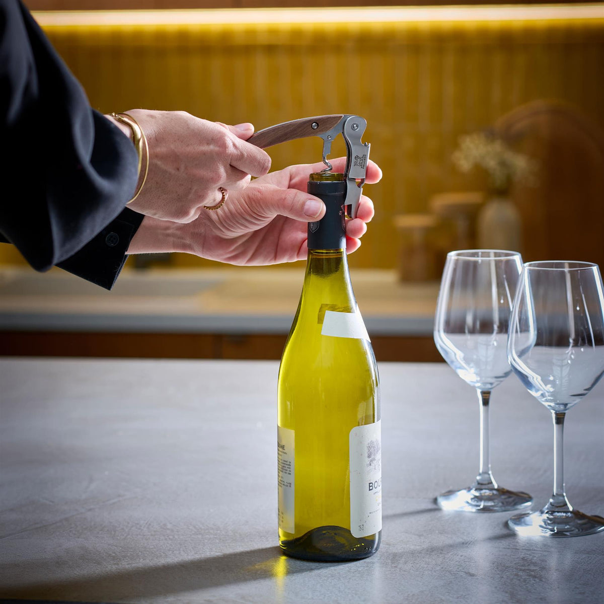 Peugeot Malbec Sommelier Double Lever Corkscrew