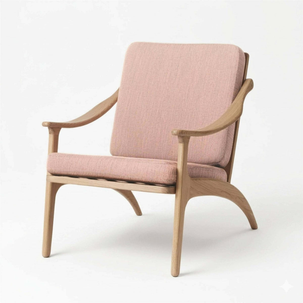 Warm Nordic Lean Back Lounge Chair