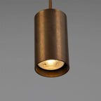 Mullan Lighting Evanston Brass Pendant Spotlight