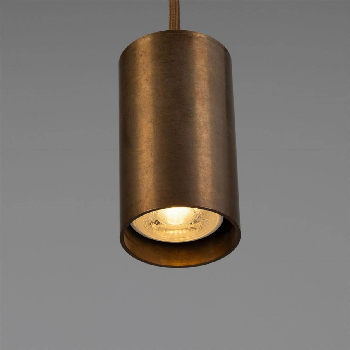 Mullan Lighting Evanston Brass Pendant Spotlight