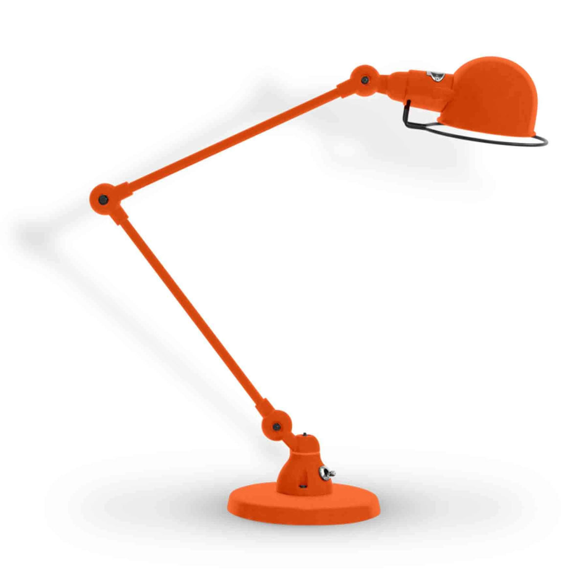 Outlet Jielde Signal Two Arm Desk Lamp - Orange, Matt