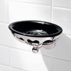 Lefroy Brooks Classic Cast Brass Soap Holder with Bone China Dish BK4505