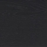 Black lacquered oak