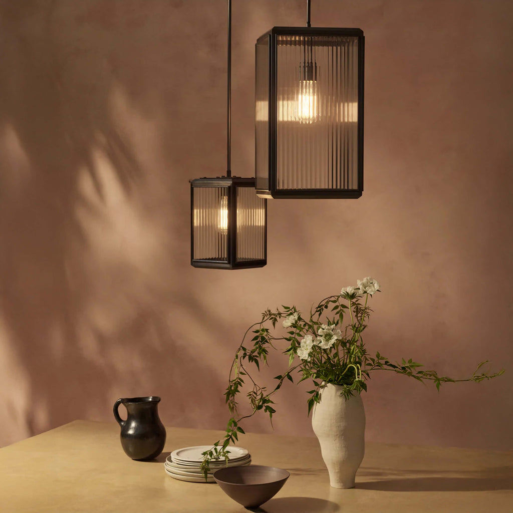 J. Adams Lilac Pendant Light