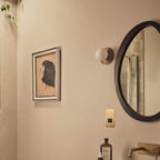 J. Adams Orbit Brass Wall Light