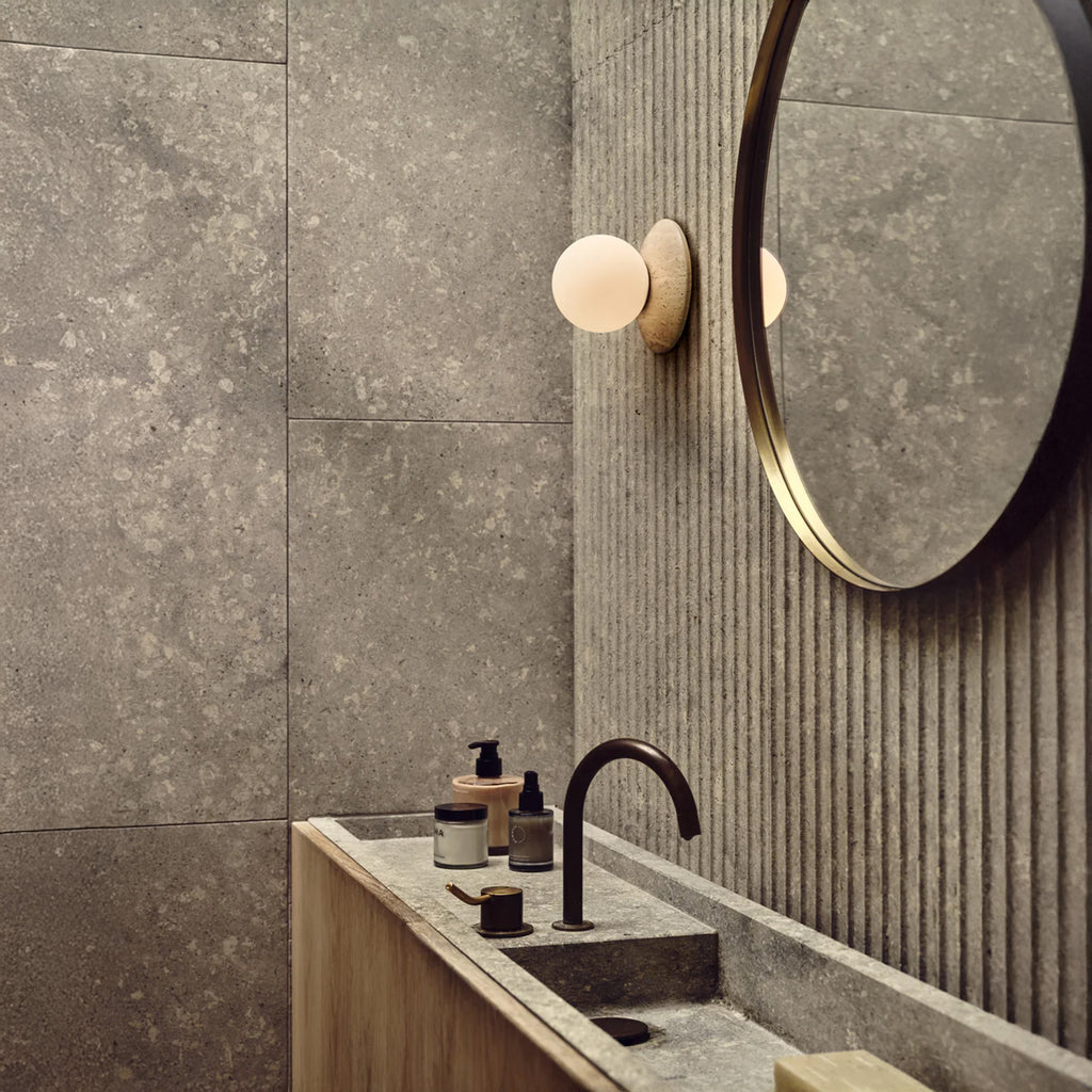 J. Adams Orbit Stone Wall Light