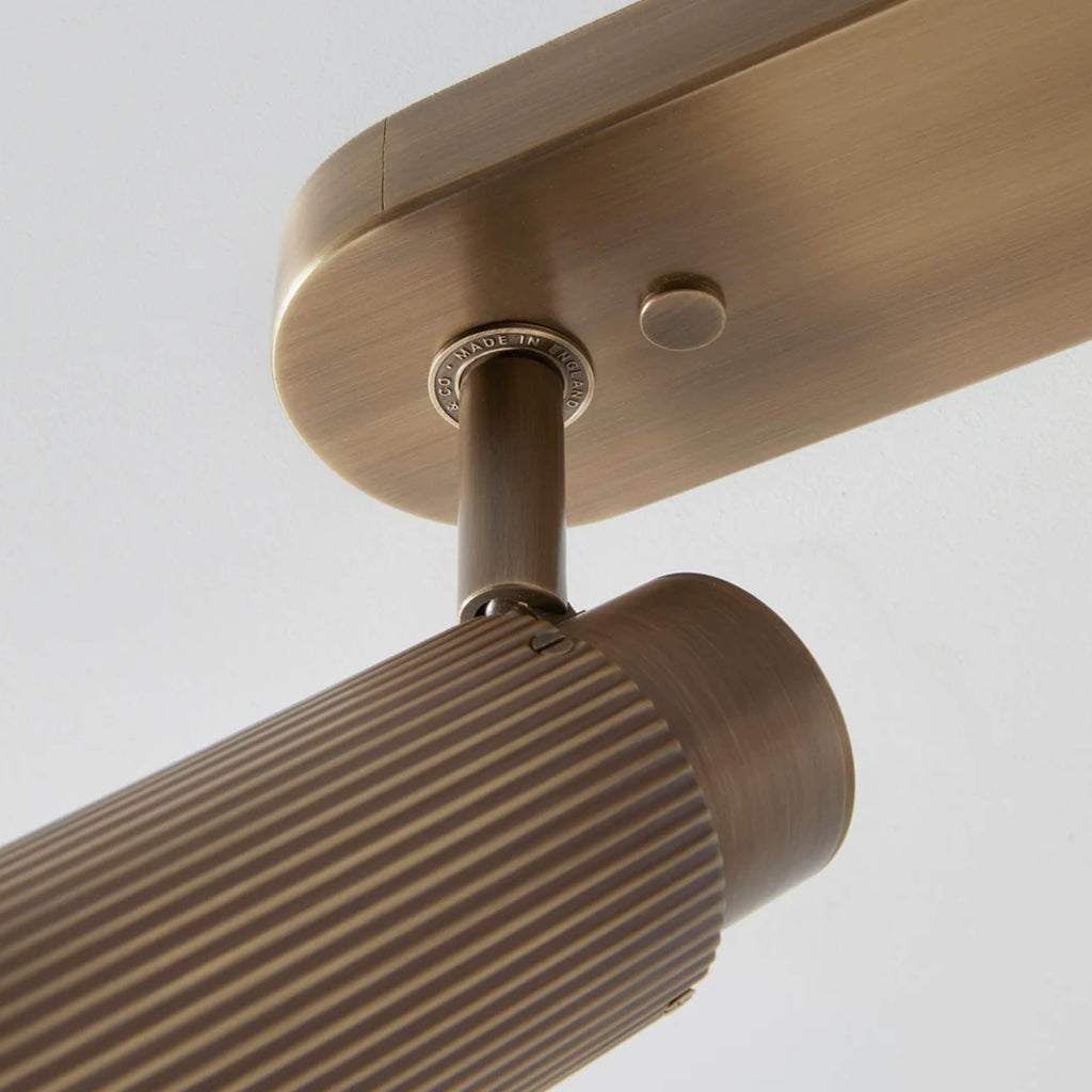 J. Adams Spot Pro Triple Ceiling Light