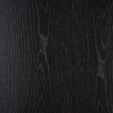 Black laquered oak